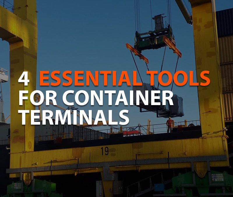 4 ESSENTIAL AUXILIARY TOOLS FOR CONTAINER TERMINALS