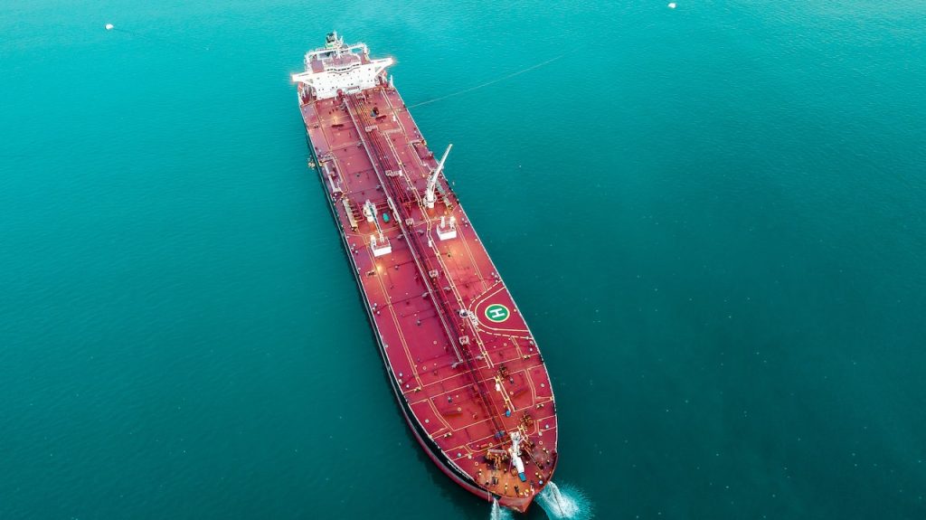 crude oil tanker ship
