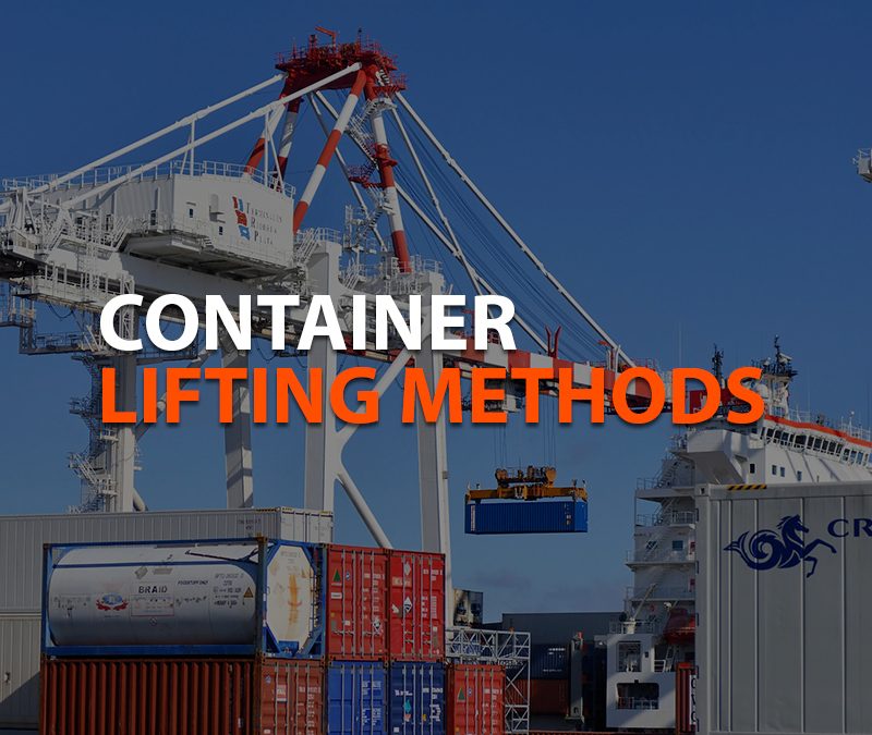 Container lifting methods