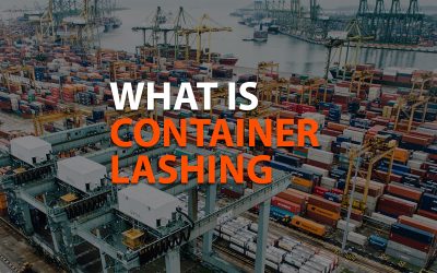 What is container lashing