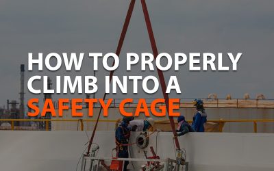 How to Properly Climb into a Safety Cage: Ensuring Port Safety for Stevedores