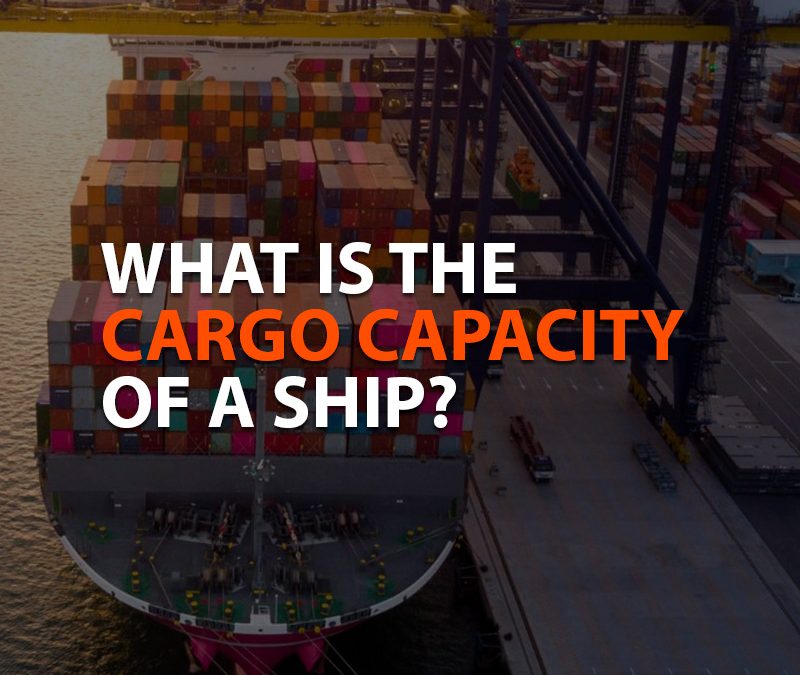 What is the cargo capacity of a ship?