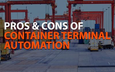 Pros and cons of container terminal automation