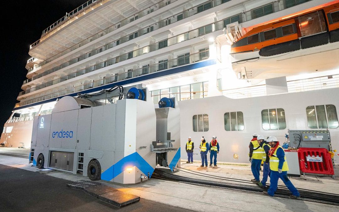 TEC CONTAINER delivers the Spain’s First Cruise Ship OPS System in Cádiz